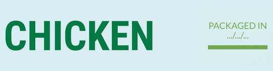 🧊 Stick-On Freezer Drawer Labels - Chicken