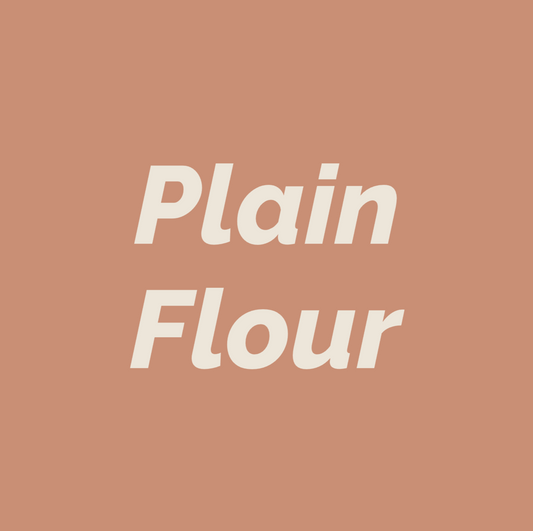Styled Vinyl Pantry Container Label Sets - Reusable - Plain Flour