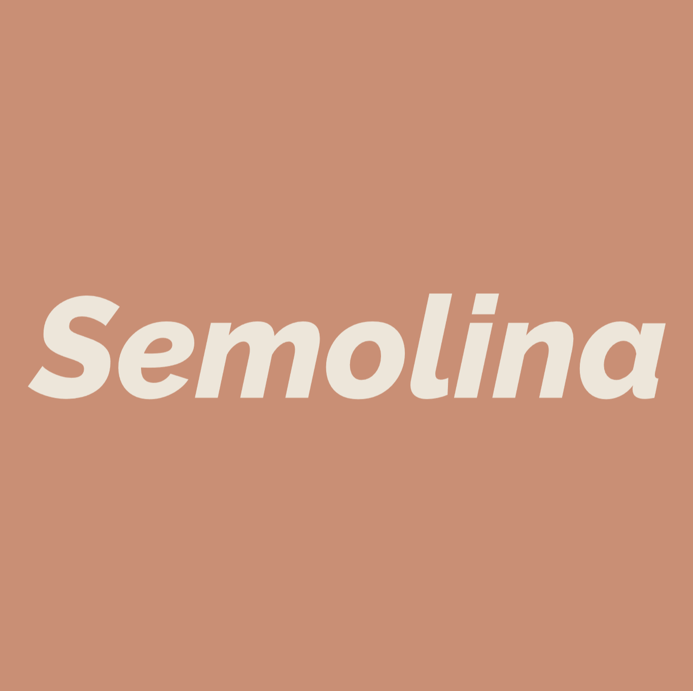 Styled Vinyl Pantry Container Label Sets - Reusable - Semolina