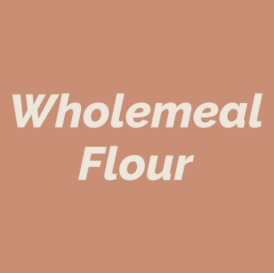 Styled Vinyl Pantry Container Label Sets - Reusable - Wholemeal Flour
