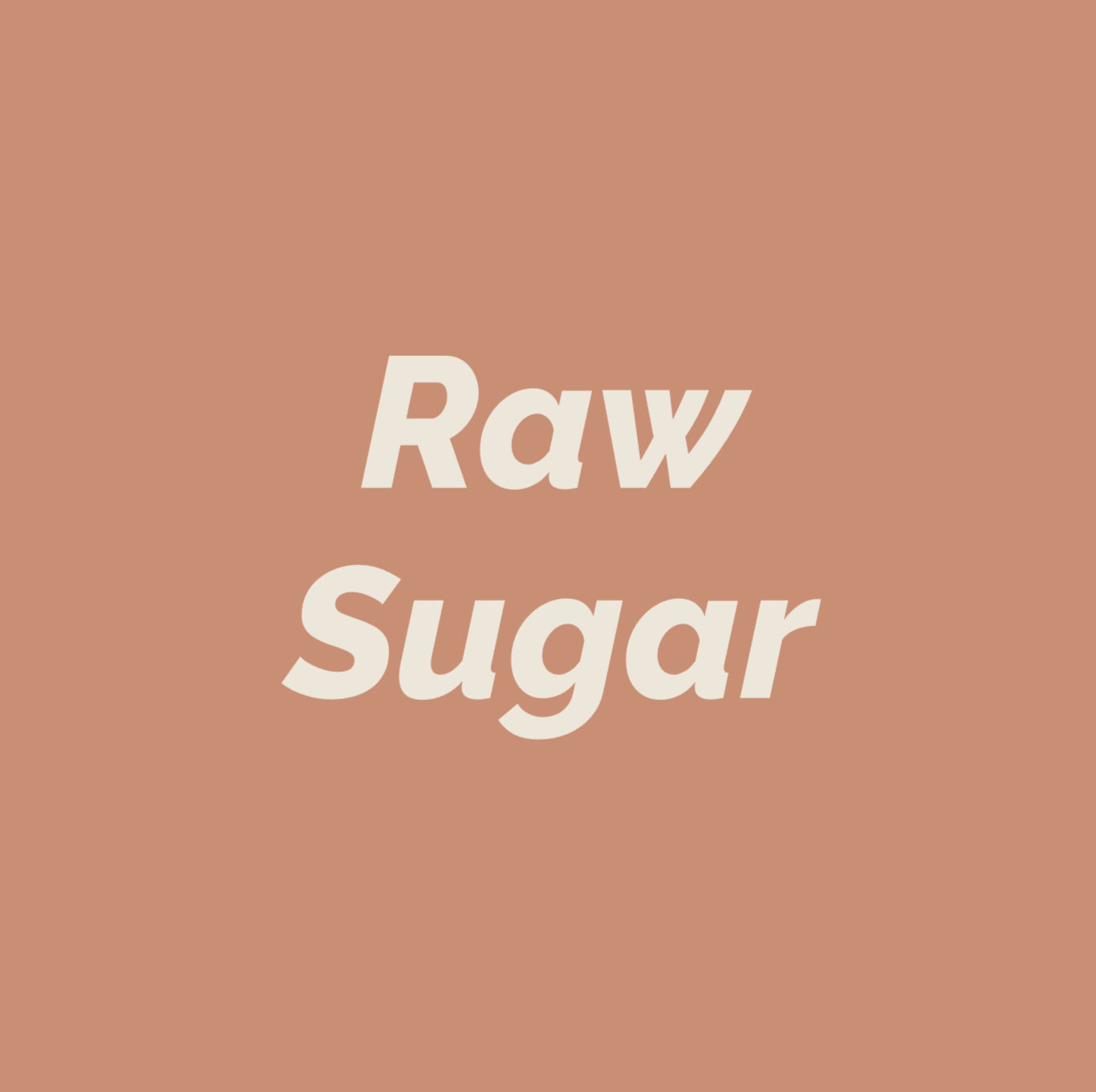 Styled Vinyl Pantry Container Label Sets - Reusable - Raw Sugar