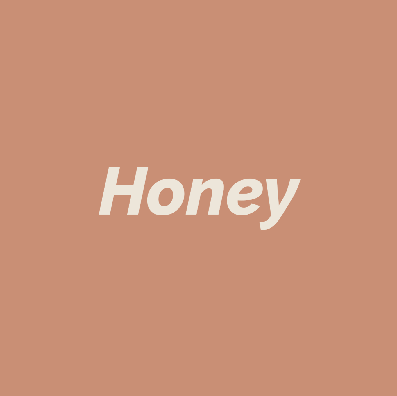 Styled Vinyl Pantry Container Label Sets - Reusable - Honey