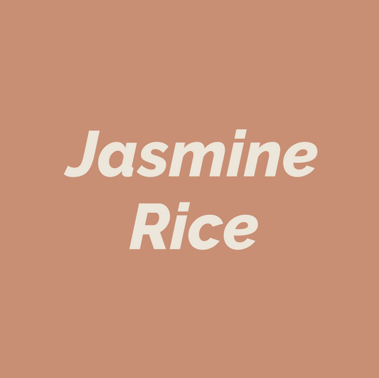 Styled Vinyl Pantry Container Label Sets - Reusable - Jasmine Rice