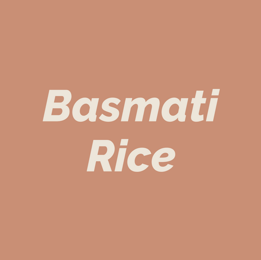 Styled Vinyl Pantry Container Label Sets - Reusable - Basmati Rice