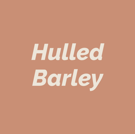 Styled Vinyl Pantry Container Label Sets - Reusable - Hulled Barley