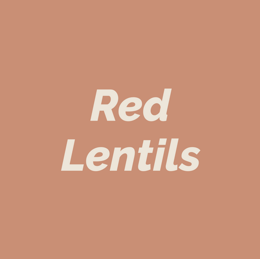 Styled Vinyl Pantry Container Label Sets - Reusable - Red Lentils