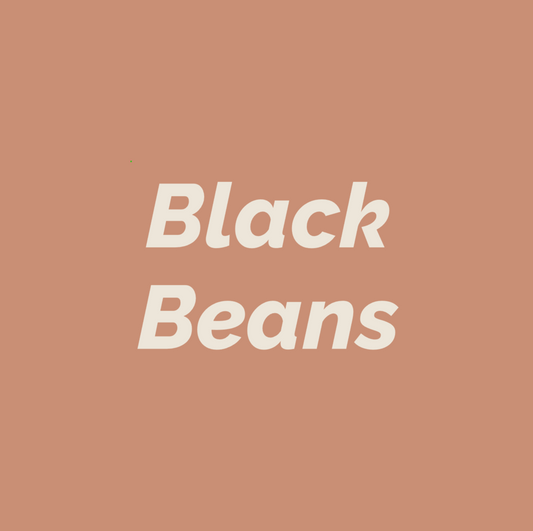 Styled Vinyl Pantry Container Label Sets - Reusable - Black Beans