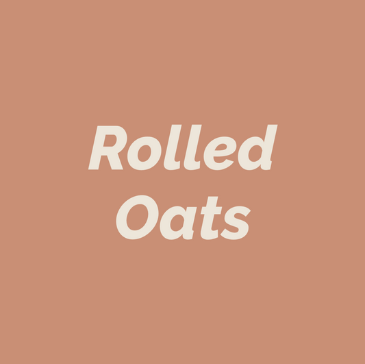 Styled Vinyl Pantry Container Label Sets - Reusable - Rolled Oats