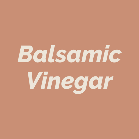 Styled Vinyl Pantry Container Label Sets - Reusable - Balsamic Vinegar