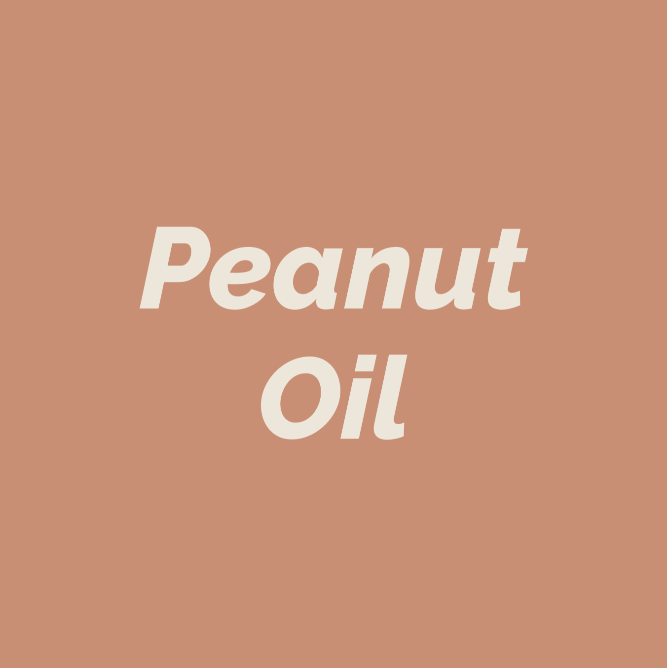 Styled Vinyl Pantry Container Label Sets - Reusable - Peanut Oil