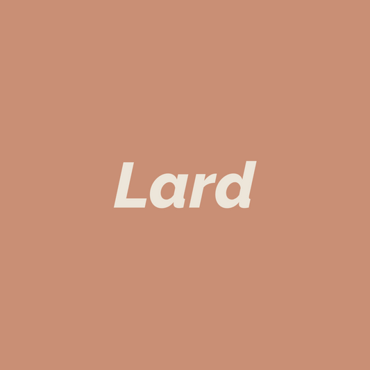 Styled Vinyl Pantry Container Label Sets - Reusable - Lard