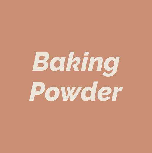 Styled Vinyl Pantry Container Label Sets - Reusable - Baking Powder