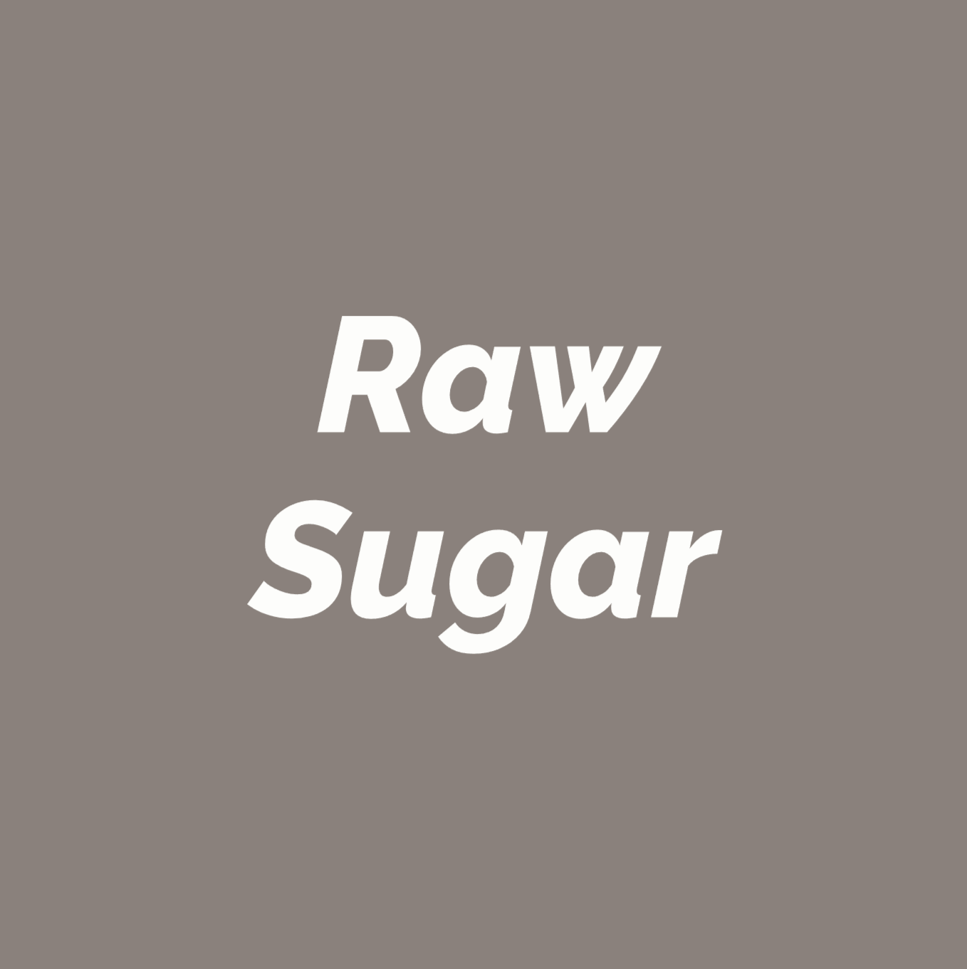 Styled Vinyl Pantry Container Label Sets - Reusable - Raw Sugar