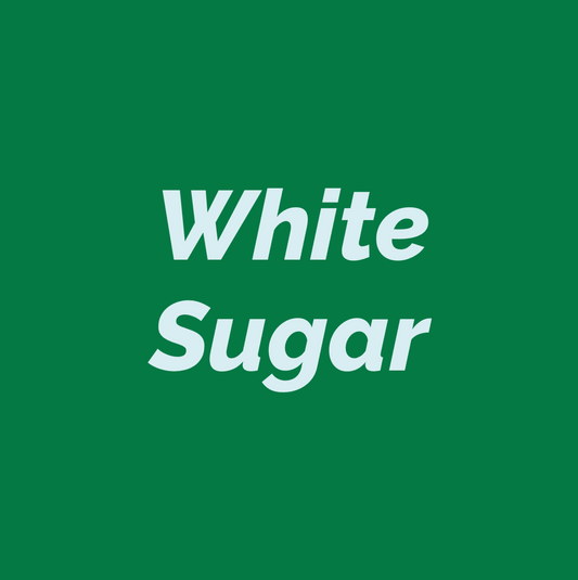 Styled Vinyl Pantry Container Label Sets - Reusable - White Sugar