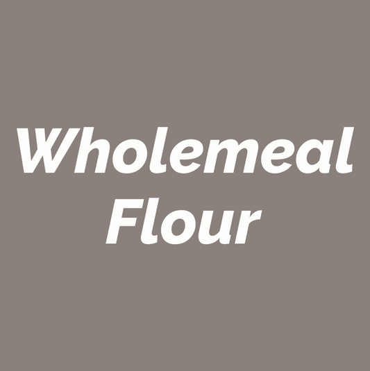 Styled Vinyl Pantry Container Label Sets - Reusable - Wholemeal Flour