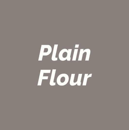 Styled Vinyl Pantry Container Label Sets - Reusable - Plain Flour