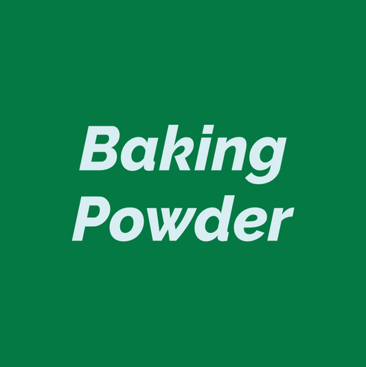 Styled Vinyl Pantry Container Label Sets - Reusable - Baking Powder
