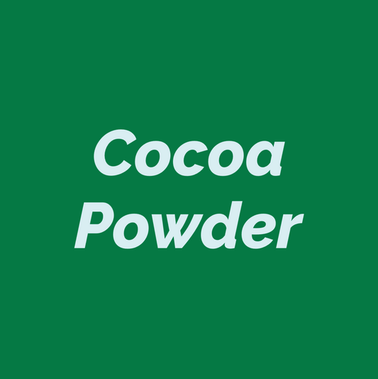Styled Vinyl Pantry Container Label Sets - Reusable - Cocoa Powder