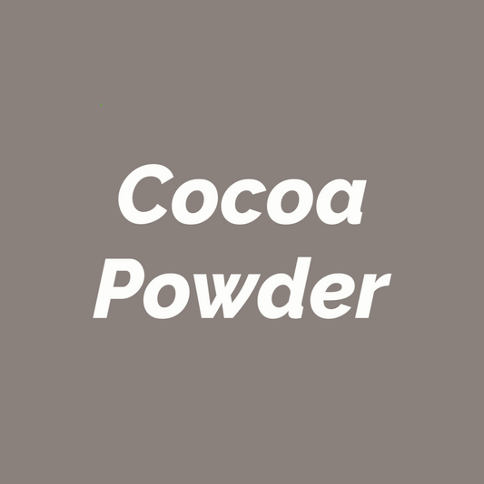 Styled Vinyl Pantry Container Label Sets - Reusable - Cocoa Powder