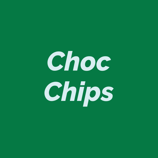 Styled Vinyl Pantry Container Label Sets - Reusable - Choc Chips