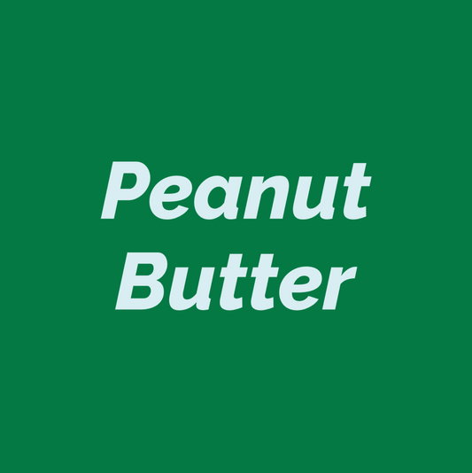 Styled Vinyl Pantry Container Label Sets - Reusable - Peanut Butter