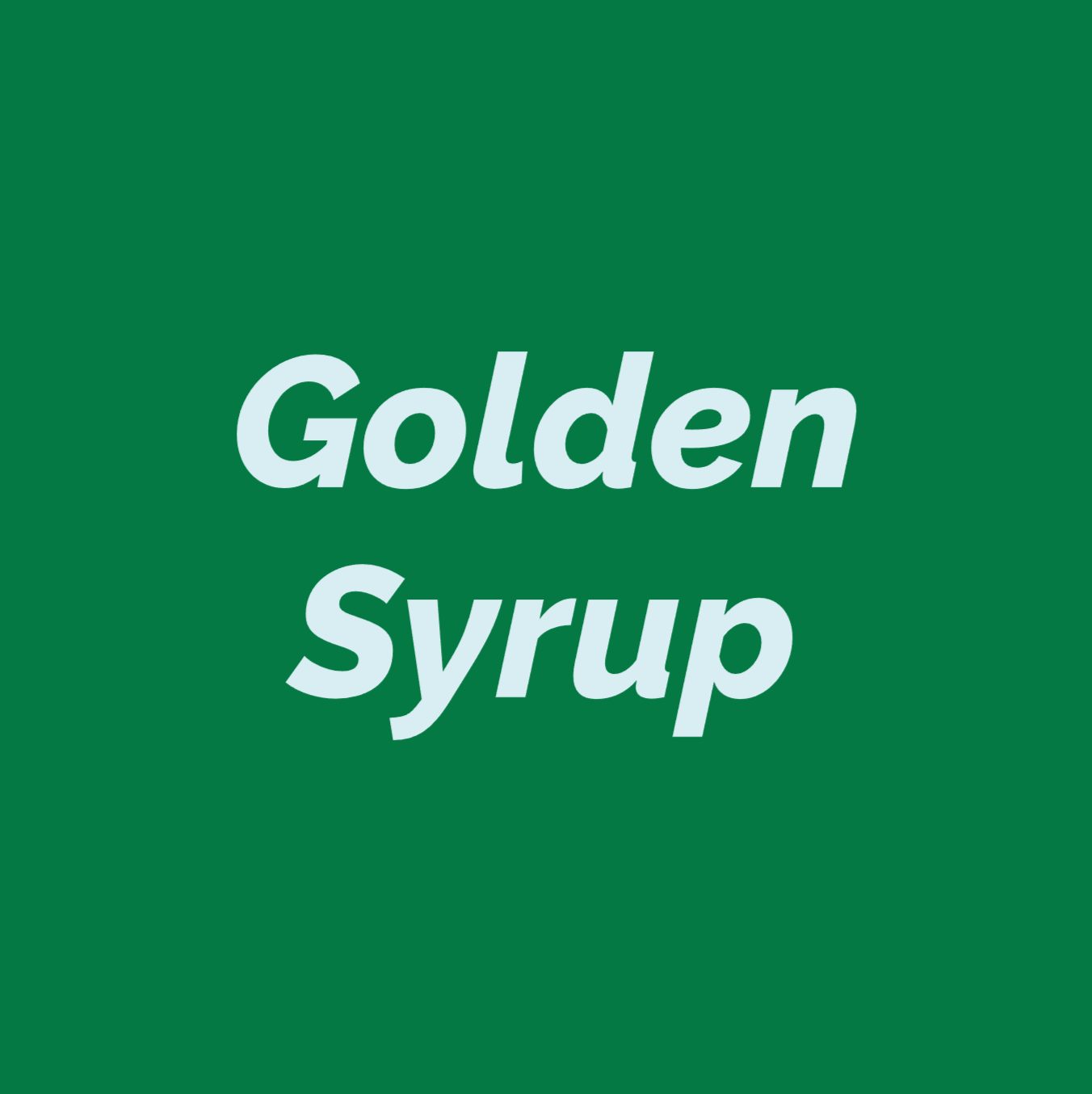 Styled Vinyl Pantry Container Label Sets - Reusable - Golden Syrup