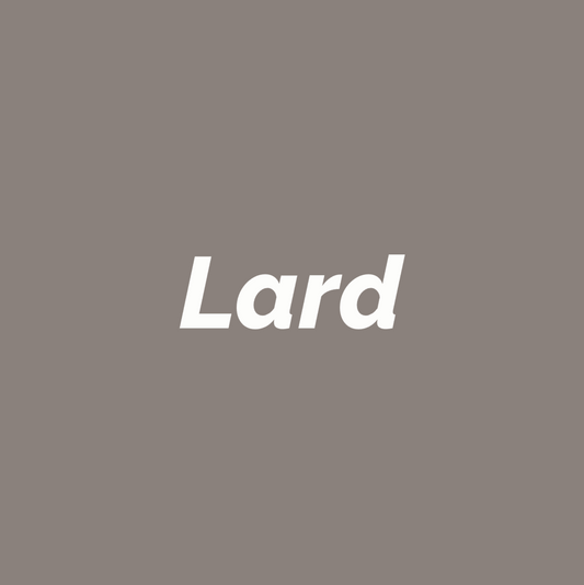 Styled Vinyl Pantry Container Label Sets - Reusable - Lard