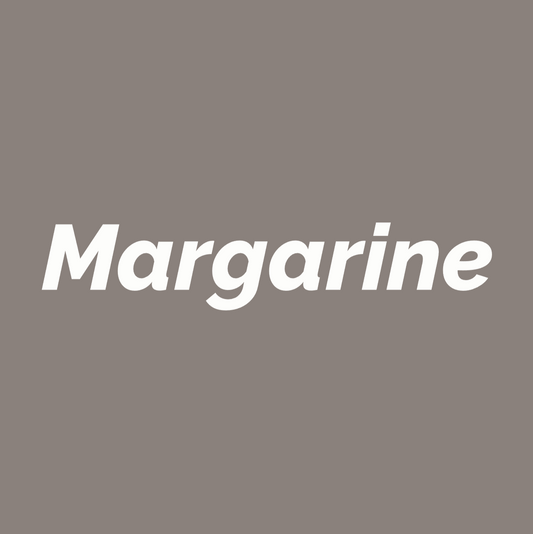 Styled Vinyl Pantry Container Label Sets - Reusable - Margarine