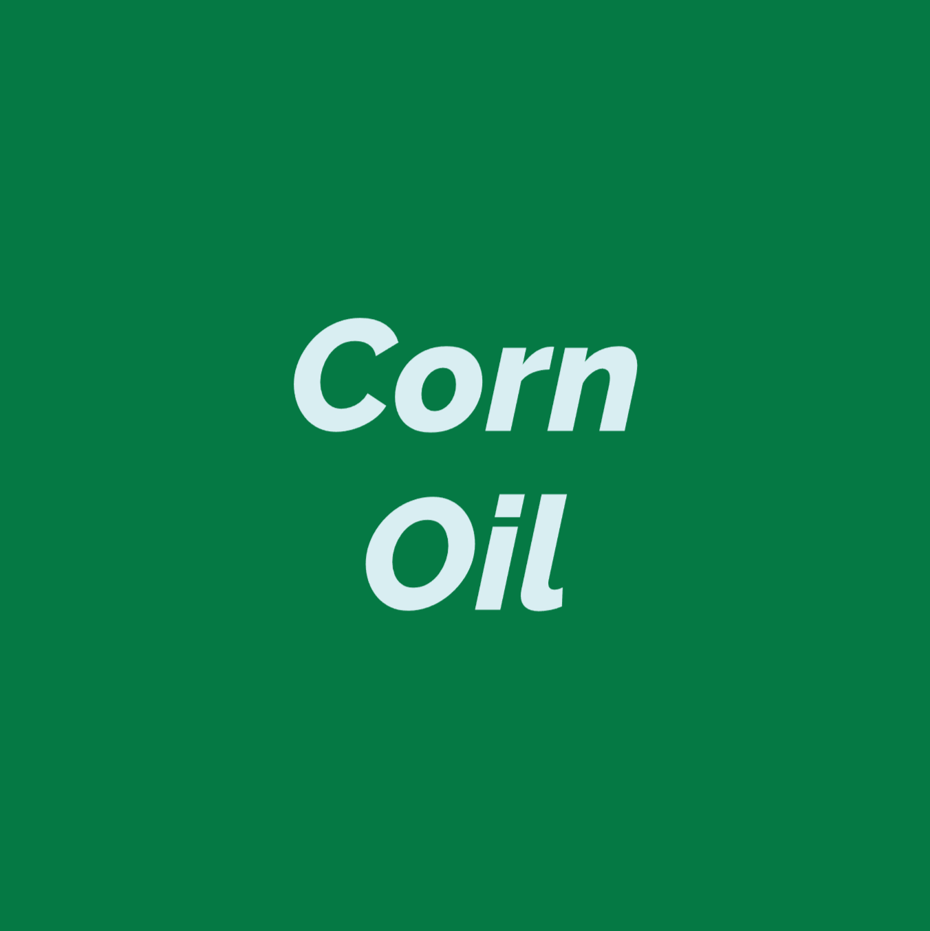 Styled Vinyl Pantry Container Label Sets - Reusable - Corn Oil