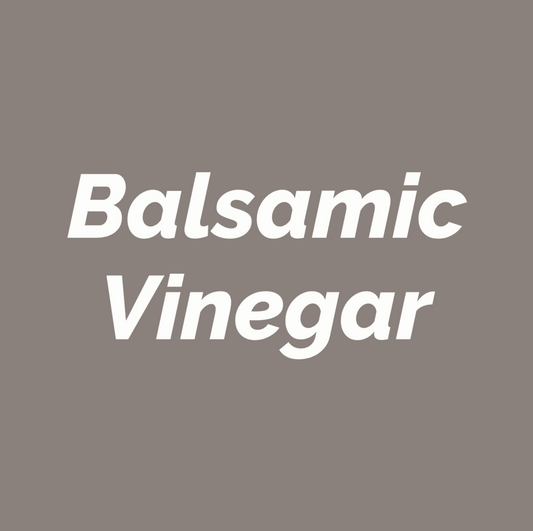 Styled Vinyl Pantry Container Label Sets - Reusable - Balsamic Vinegar