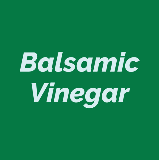 Styled Vinyl Pantry Container Label Sets - Reusable - Balsamic Vinegar