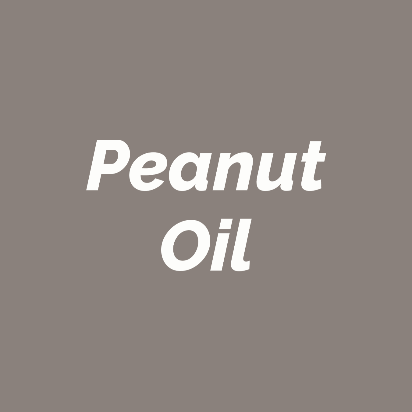 Styled Vinyl Pantry Container Label Sets - Reusable - Peanut Oil