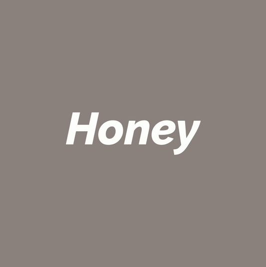 Styled Vinyl Pantry Container Label Sets - Reusable - Honey