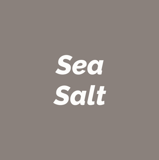 Styled Vinyl Pantry Container Label Sets - Reusable - Sea Salt