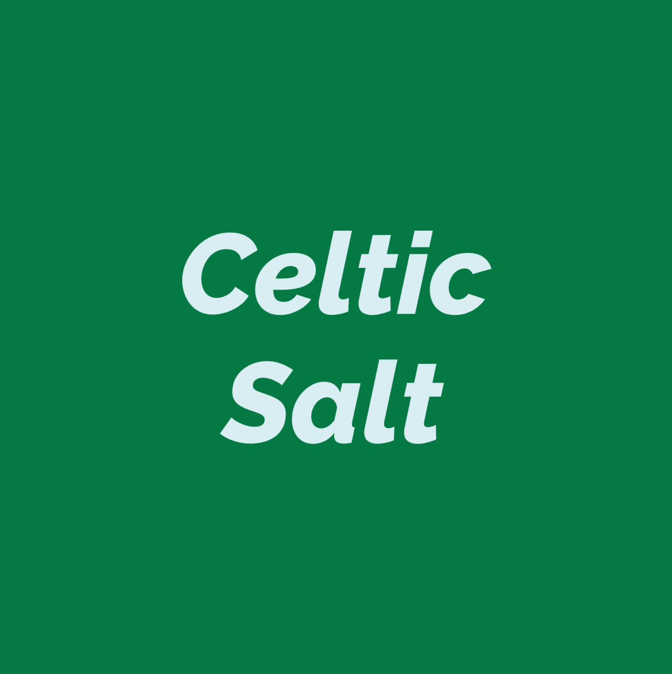 Styled Vinyl Pantry Container Label Sets - Reusable - Celtic Salt