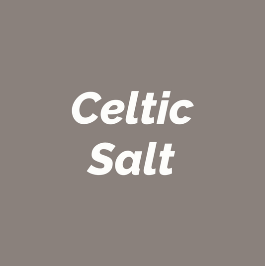 Styled Vinyl Pantry Container Label Sets - Reusable - Celtic Salt