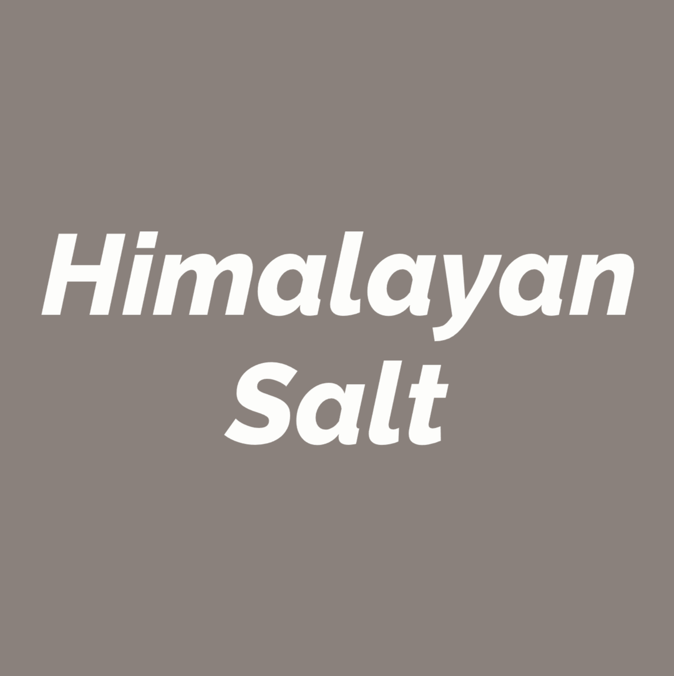 Styled Vinyl Pantry Container Label Sets - Reusable - Himalayan Salt