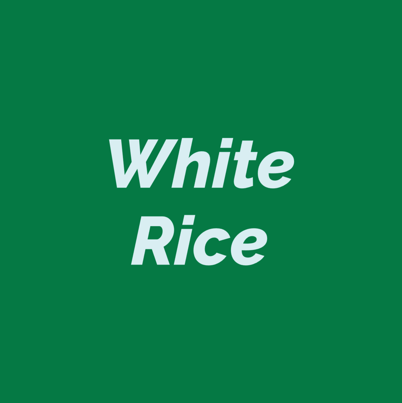 Styled Vinyl Pantry Container Label Sets - Reusable - White Rice