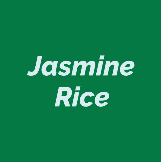 Styled Vinyl Pantry Container Label Sets - Reusable - Jasmine Rice