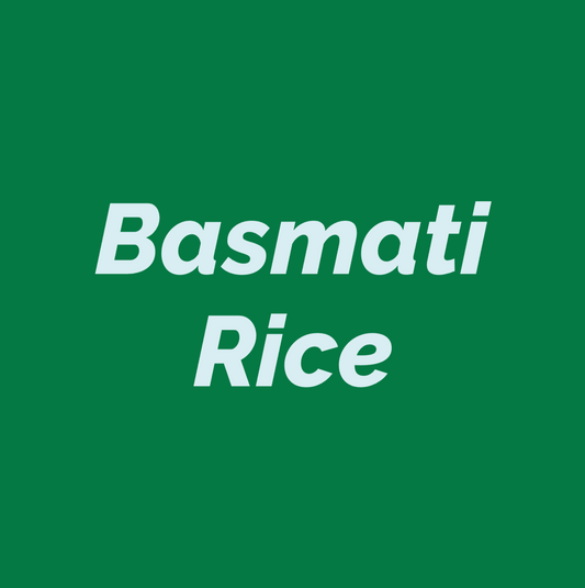 Styled Vinyl Pantry Container Label Sets - Reusable - Basmati Rice