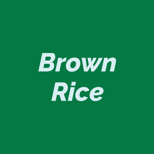 Styled Vinyl Pantry Container Label Sets - Reusable - Brown Rice
