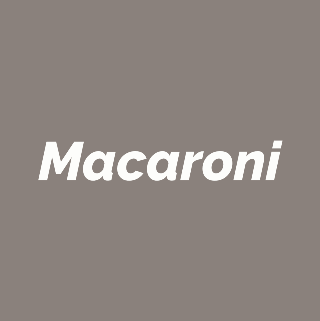 Styled Vinyl Pantry Container Label Sets - Reusable - Macaroni