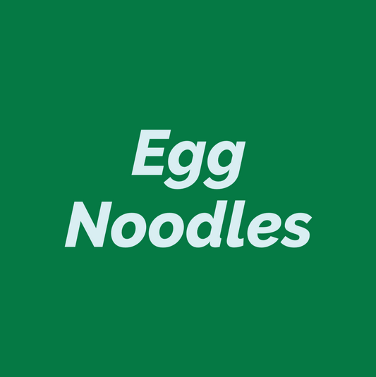 Styled Vinyl Pantry Container Label Sets - Reusable - Egg Noodles