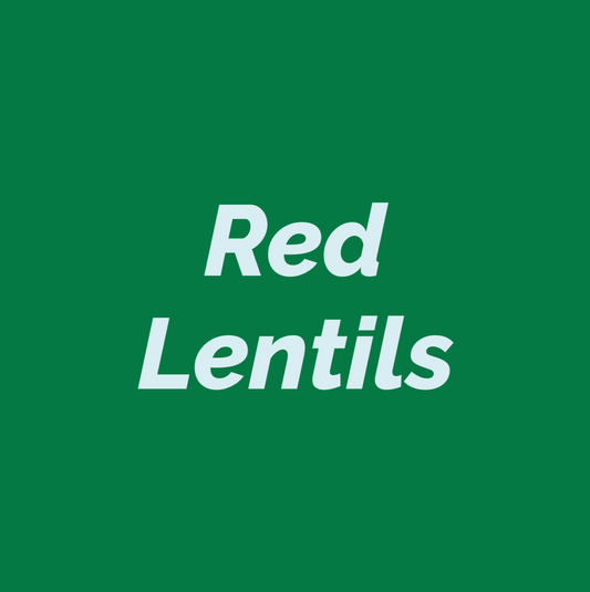 Styled Vinyl Pantry Container Label Sets - Reusable - Red Lentils