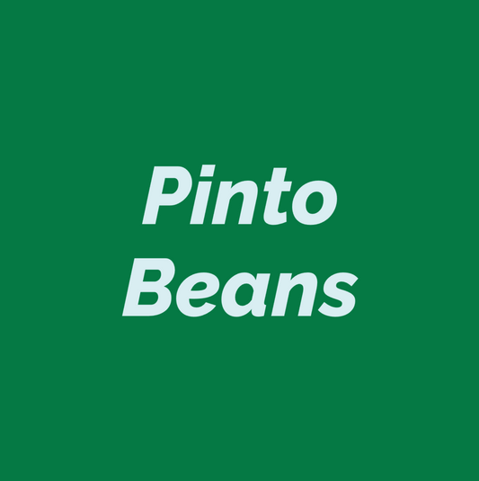 Styled Vinyl Pantry Container Label Sets - Reusable - Pinto Beans