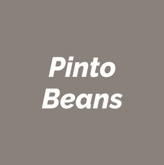 Styled Vinyl Pantry Container Label Sets - Reusable - Pinto Beans