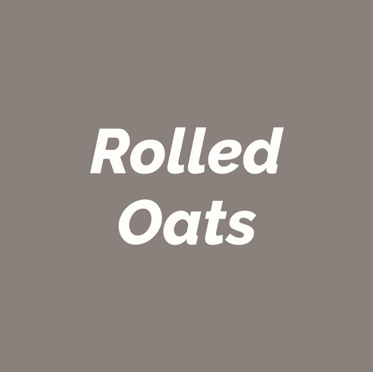 Styled Vinyl Pantry Container Label Sets - Reusable - Rolled Oats