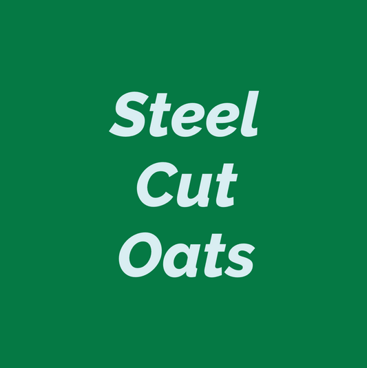 Styled Vinyl Pantry Container Label Sets - Reusable - Steel Cut Oats