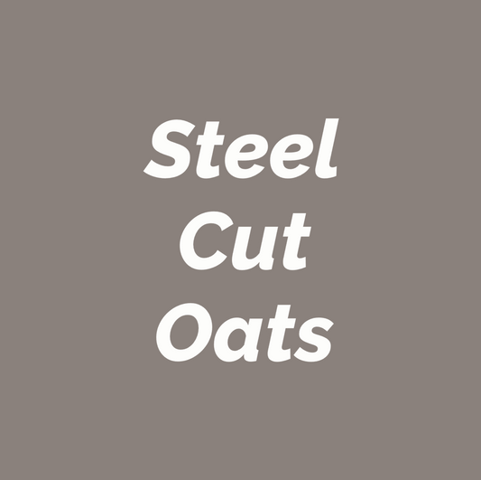 Styled Vinyl Pantry Container Label Sets - Reusable - Steel Cut Oats