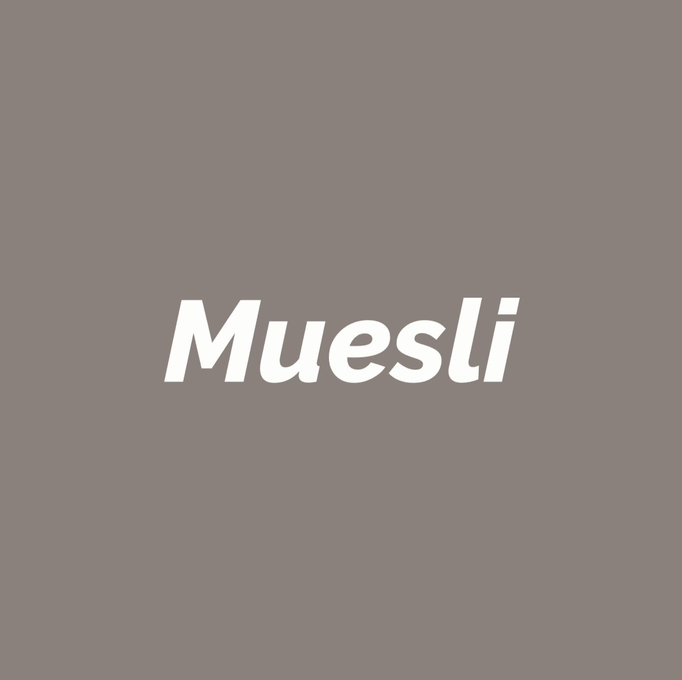 Styled Vinyl Pantry Container Label Sets - Reusable - Muesli